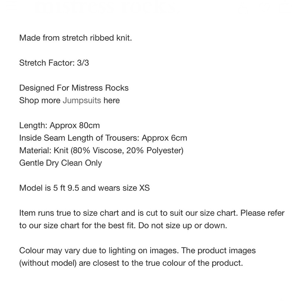 MISTRESS ROCKS ROMPER - Picture 8 of 15